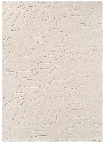 Ivory Cream Petals Rug