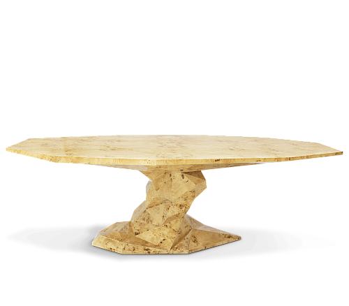 Bonsai Poplar Root Luxe Dining Table