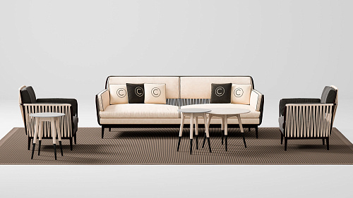 Beige Sofa