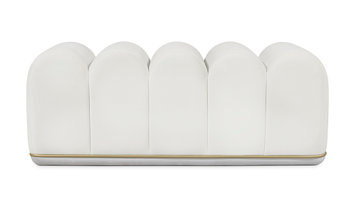 Sweet Swirl Cream Bench