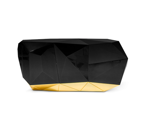 Prism 3 Black Sideboard