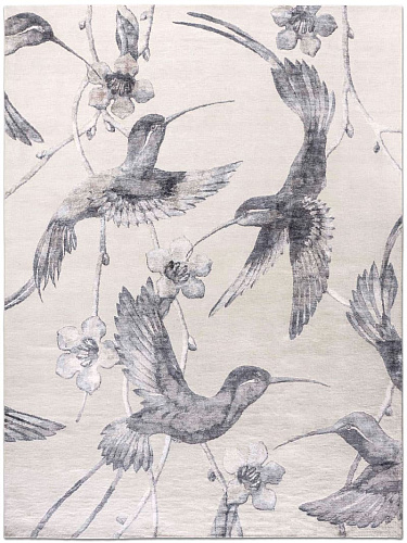 Hummingbirds Exquisite Handmade Rug
