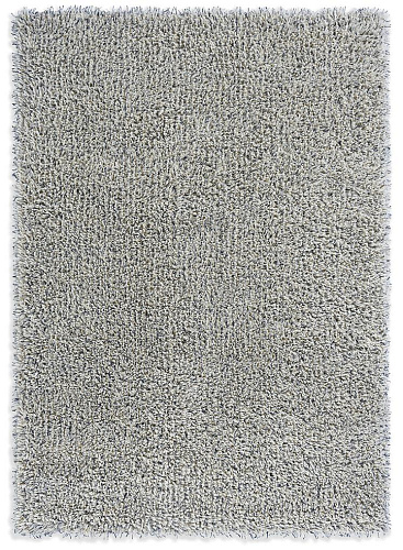 Grey Fluffy Shag Rug