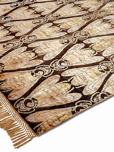 Honey Gold Hand-Woven Rug