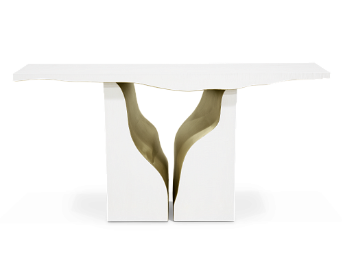 Fissure White Console