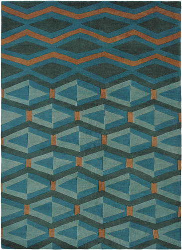 Artdeco Handknotted Rug