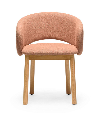 Bel Terracotta Ash Wood Chair