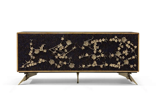 Mirage Purple Feather Cabinet