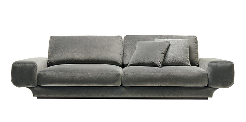 Milo Dark Gray 3-Seater Sofa