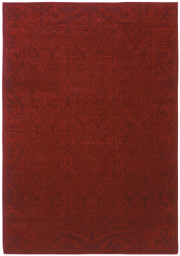 Hand-Woven Alcaraz Red Rug