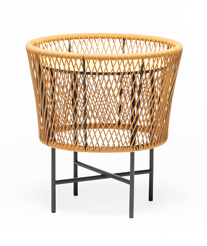 Tamburo SM Round Yellow Outdoor Coffee Table