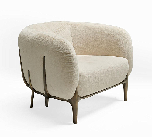 Decor Blanca Ivory Armchair