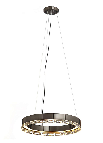 Asfour Dark Nickel Ring LED Chandelier