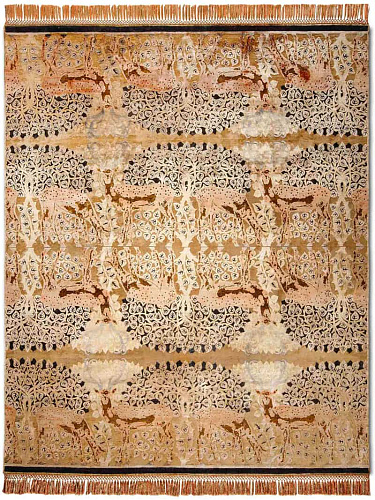 Deer Soft Luxury Handmade Rug