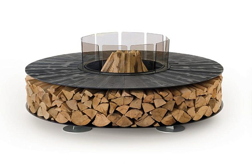 Zero Black Outdoor Fire Pit