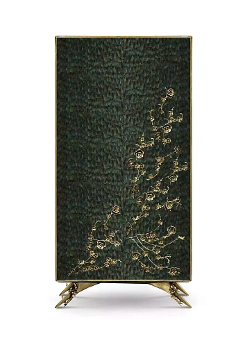 Mirage Peacock Feather Armoire