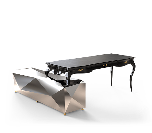 Diamond Boulevard Desk