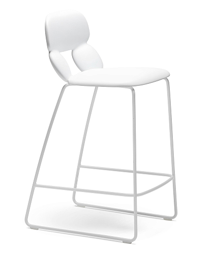 Nube SL SG-65 White Bar Stool