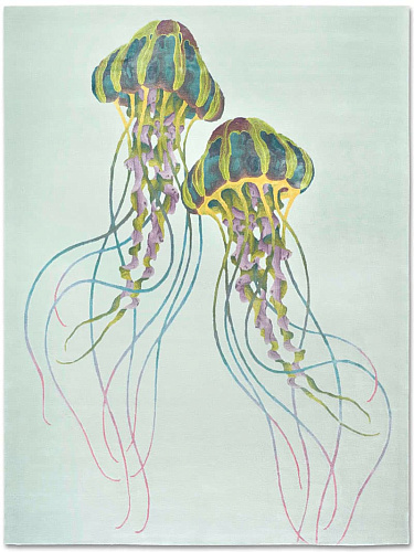 Jellyfish Exquisite Handmade Rug