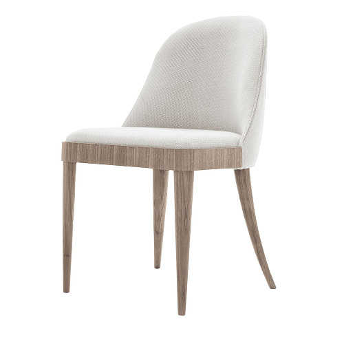 Cordiale Grey Solid Walnut Chair