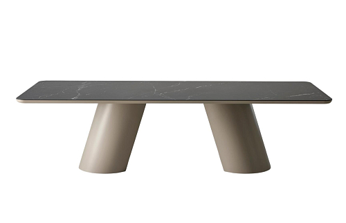 Altea Black Ceramic-Top Dining Table