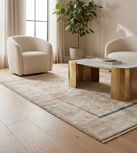 Parchment Layers Handcrafted Rug