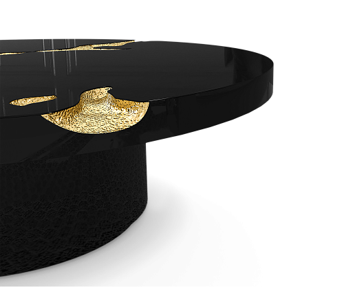 Dominion Black 3-Piece Center Table Set