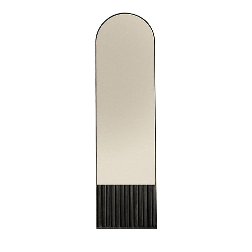 Tutto Sesto Black Floor Mirror