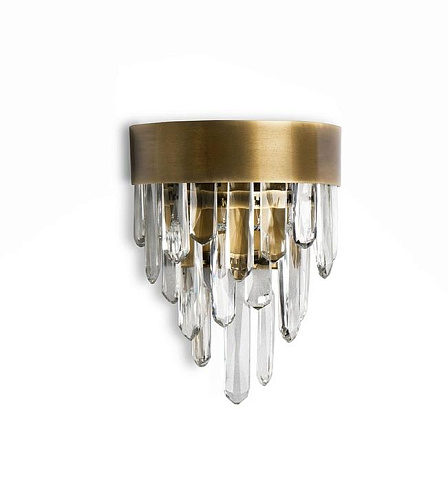 Brass Flow Wall Light