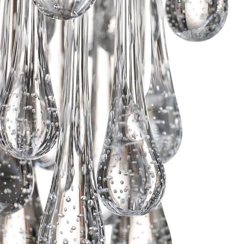 Modern Wall Sconce with Murano Glass Drops