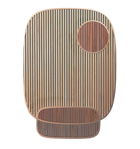 Sculptural Perspective Mirror