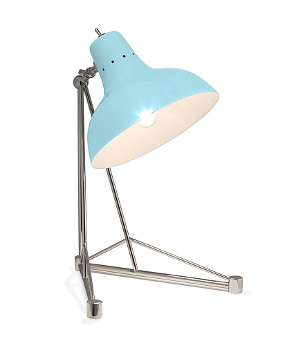 Celestia Blue Desk Lamp