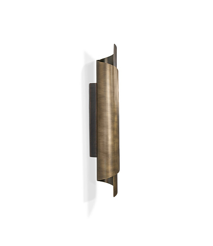 Aged Brass Wall Light