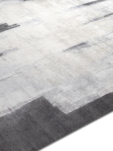 Silver Grey Luxury Handmade Rug