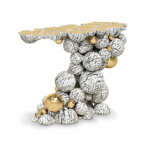 Orbit Faux-marble Console