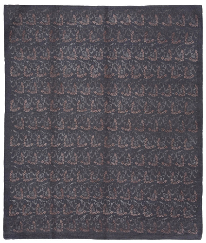 Hand-Woven Boteh Blue Rug
