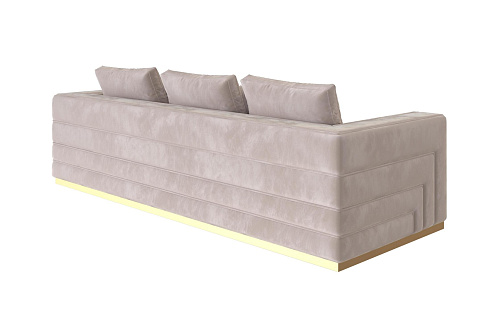 Labyrinth 3-Seater Velvet Sofa