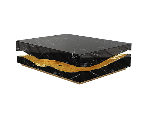 Boulder Nero Stone Table