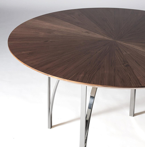 Canaletto Walnut Round Dining Table