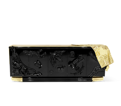 Valiant Black Sideboard