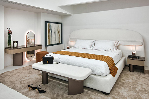 Bon Ton Bed with Headboard