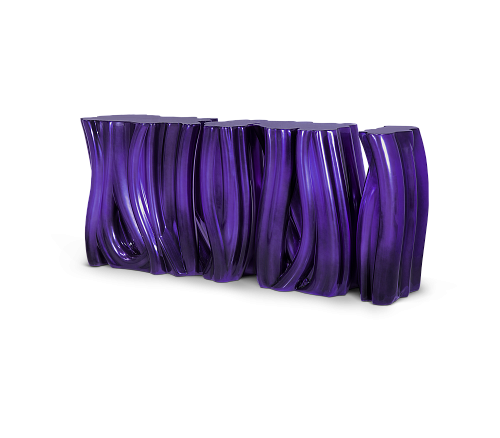 Monochrome Purple Premium Sideboard