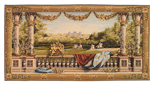Large Bellevue Castle Tapestry