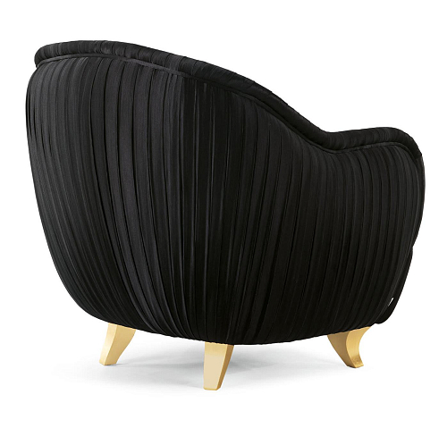 Amelie Black Armchair